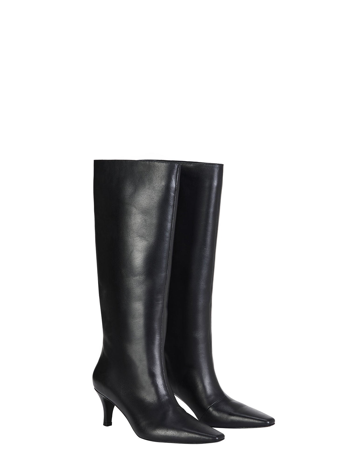 Leather Knee Boots