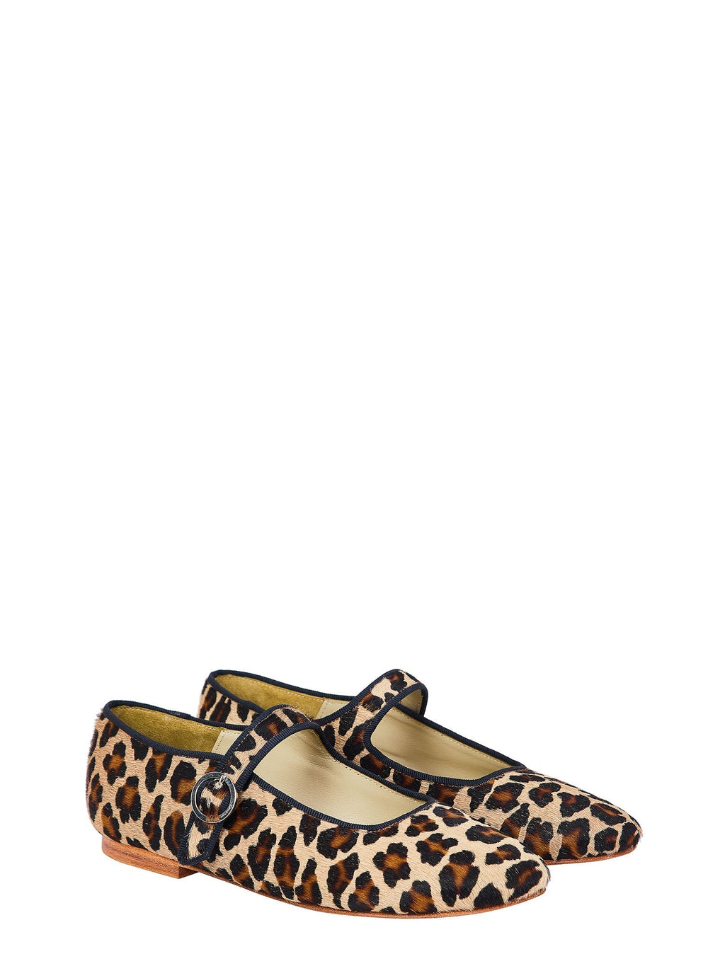 Romy leopard-print ballet flats