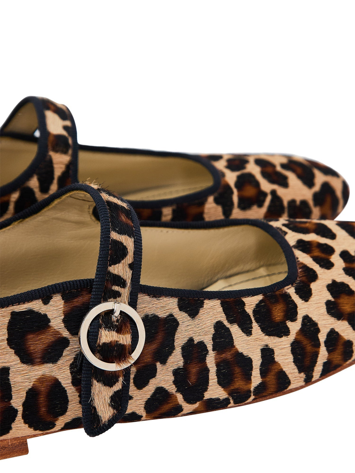 Romy leopard-print ballet flats