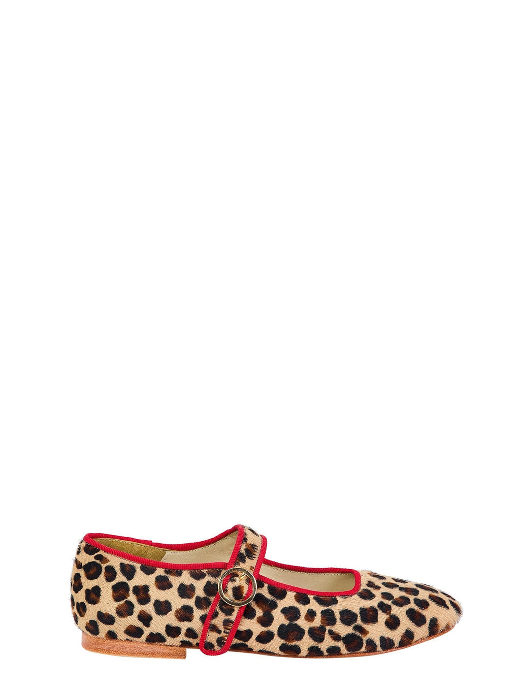 Romy leopard-print ballet flats
