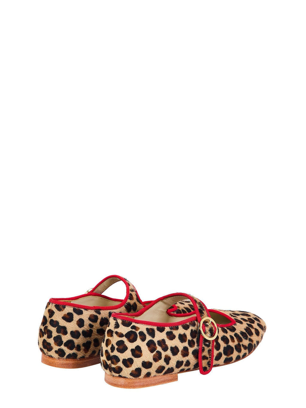 Romy leopard-print ballet flats