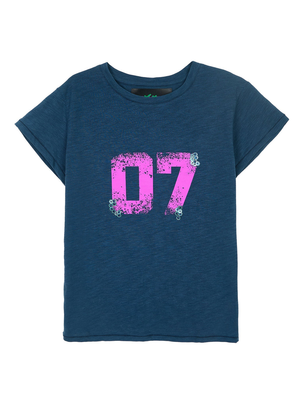 Embellished Cotton T-shirt