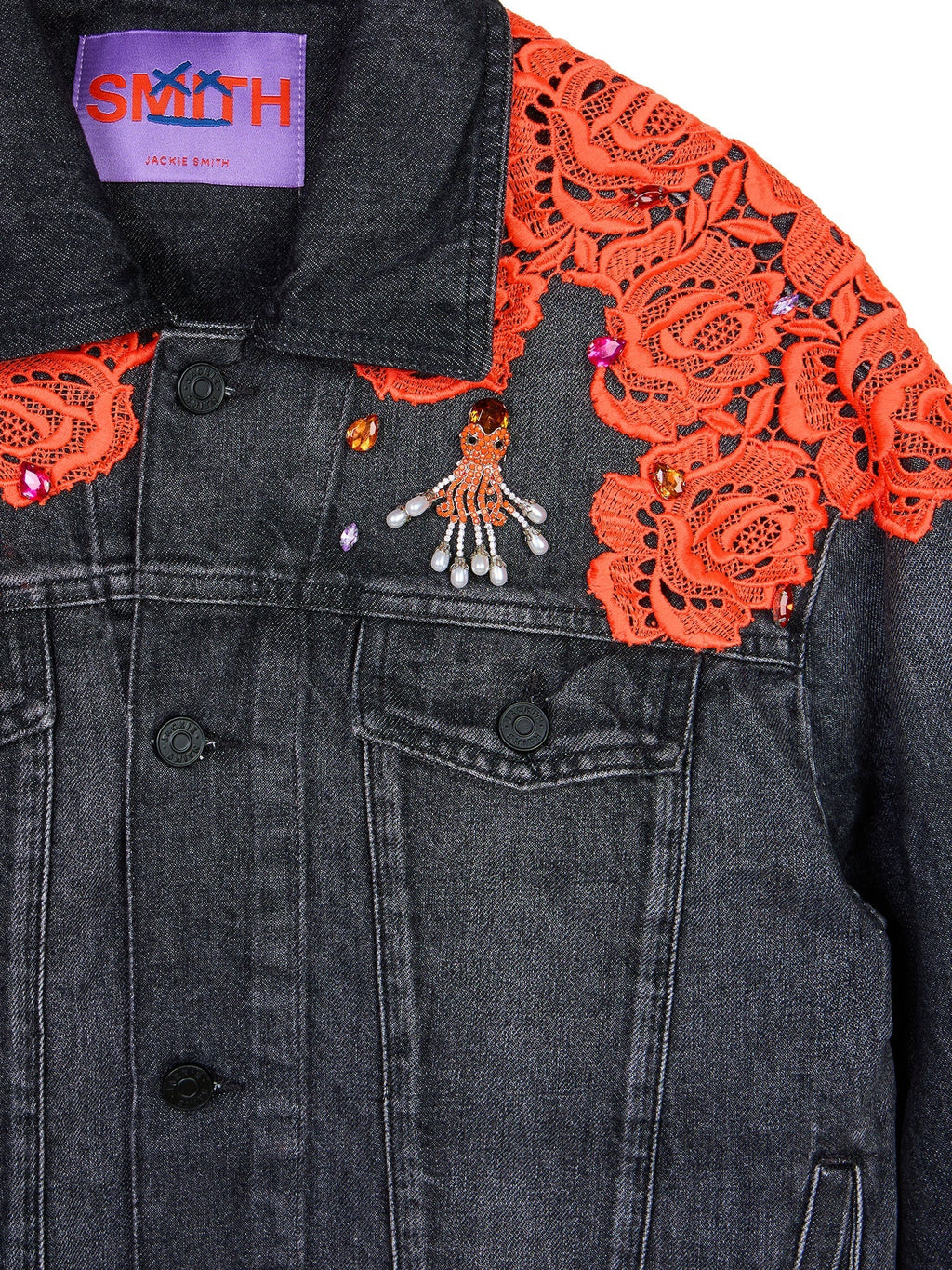 Limited Edition Sea of Roses Denim Jacket