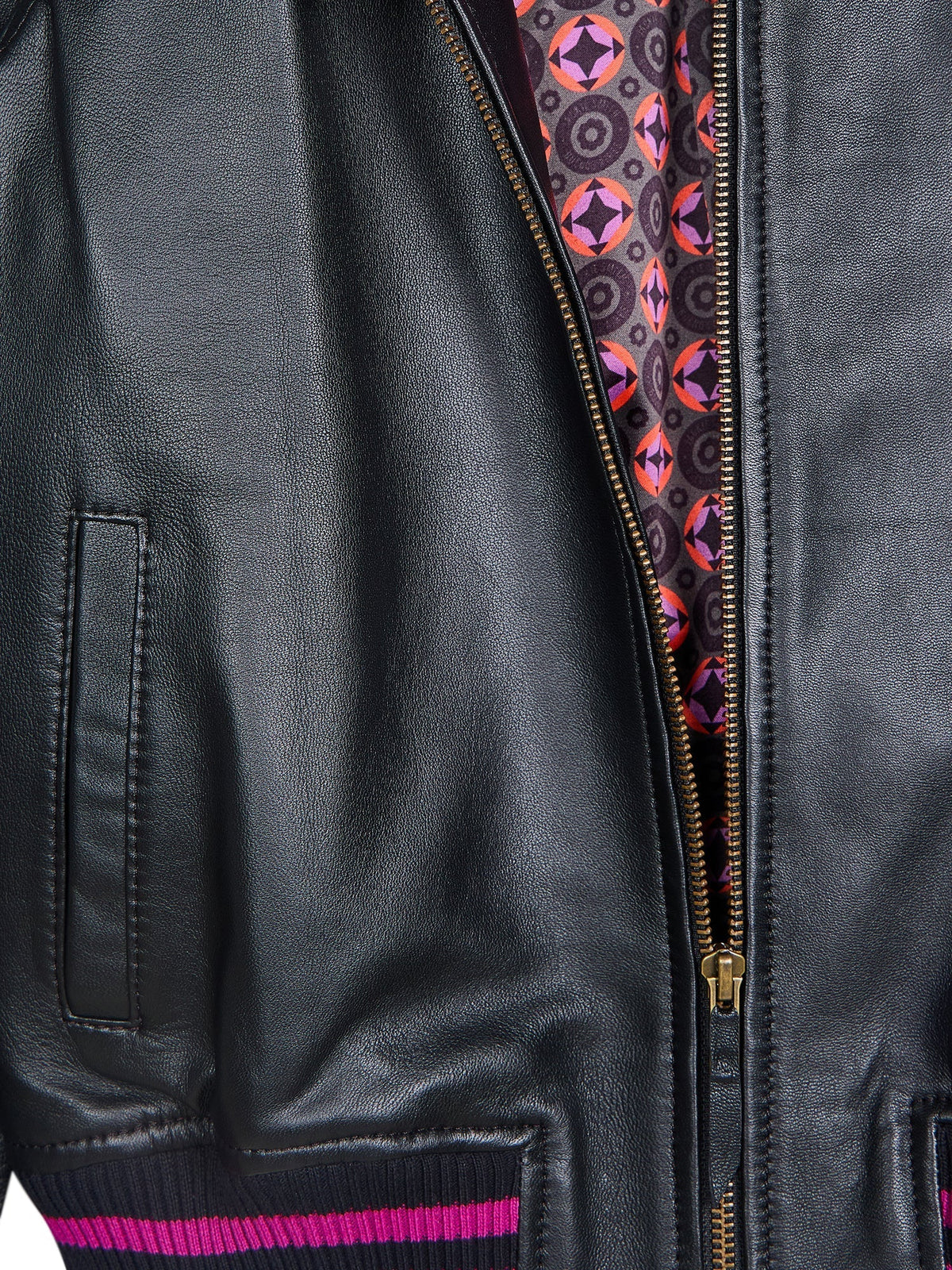 Leather Bomber Jacket Limited Edition