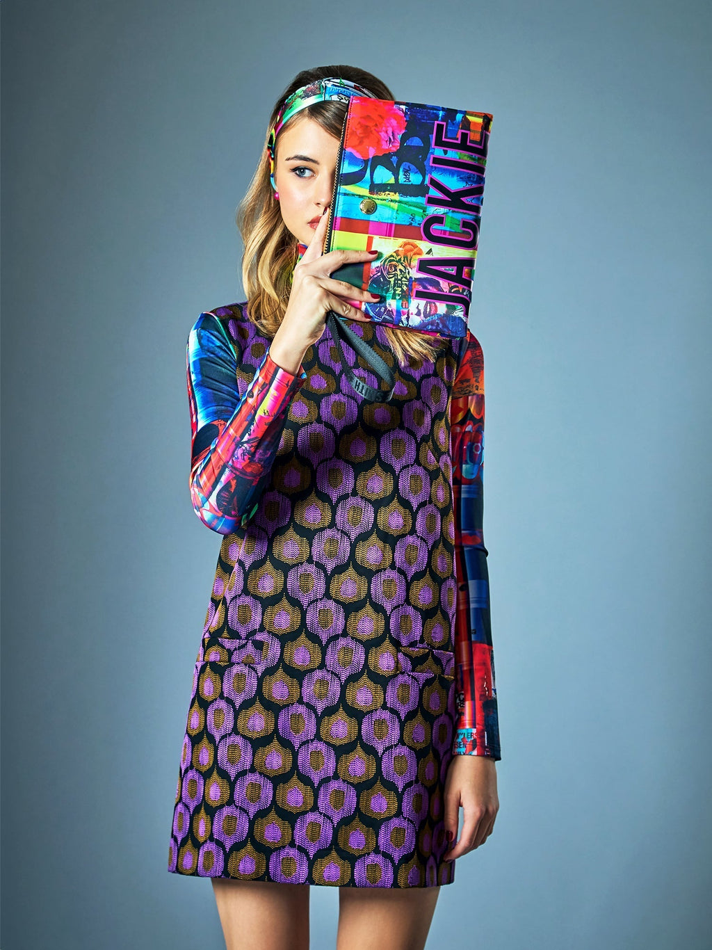 Limited Edition Embroidered Micro Tulle Sleeveless Dress