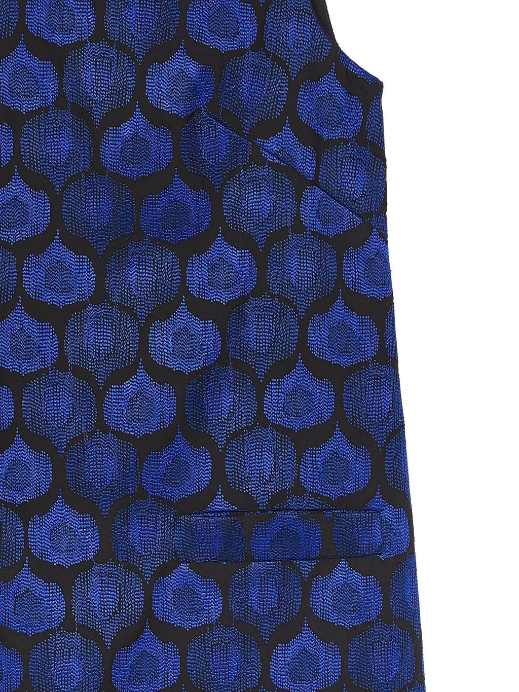 Limited Edition Embroidered Micro Tulle Sleeveless Dress