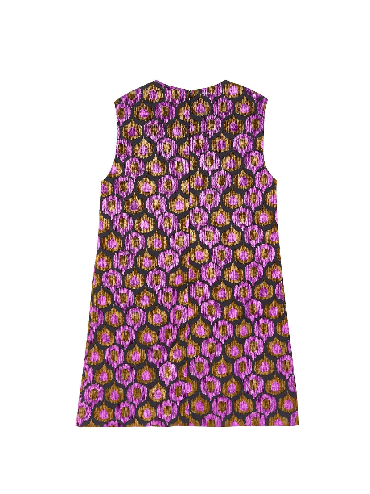 Limited Edition Embroidered Micro Tulle Sleeveless Dress